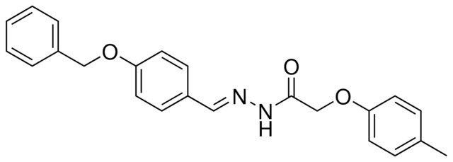 N'-(4-(BENZYLOXY)BENZYLIDENE)-2-(4-METHYLPHENOXY)ACETOHYDRAZIDE