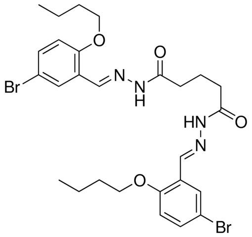 N'(1),N'(5)-BIS(5-BROMO-2-BUTOXYBENZYLIDENE)PENTANEDIHYDRAZIDE