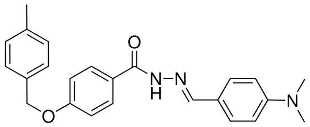 N'-(4-(DIMETHYLAMINO)BENZYLIDENE)-4-((4-METHYLBENZYL)OXY)BENZOHYDRAZIDE