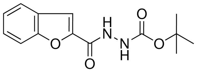 N'-(BENZOFURAN-2-CARBONYL)-HYDRAZINECARBOXYLIC ACID TERT-BUTYL ESTER