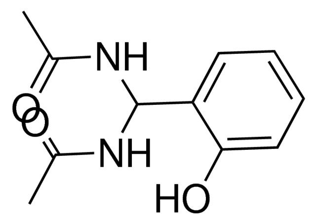 N-[(acetylamino)(2-hydroxyphenyl)methyl]acetamide