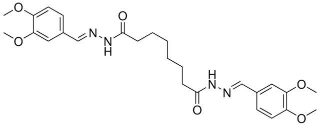 N'(1),N'(8)-BIS(3,4-DIMETHOXYBENZYLIDENE)OCTANEDIHYDRAZIDE