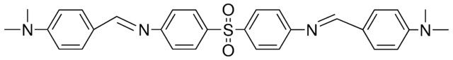 N-{(E)-[4-(DIMETHYLAMINO)PHENYL]METHYLIDENE}-N-(4-{[4-({(E)-[4-(DIMETHYLAMINO)PHENYL]METHYLIDENE}AMINO)PHENYL]SULFONYL}PHENYL)AMINE