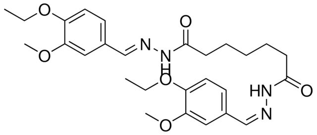 N'(1),N'(7)-BIS(4-ETHOXY-3-METHOXYBENZYLIDENE)HEPTANEDIHYDRAZIDE