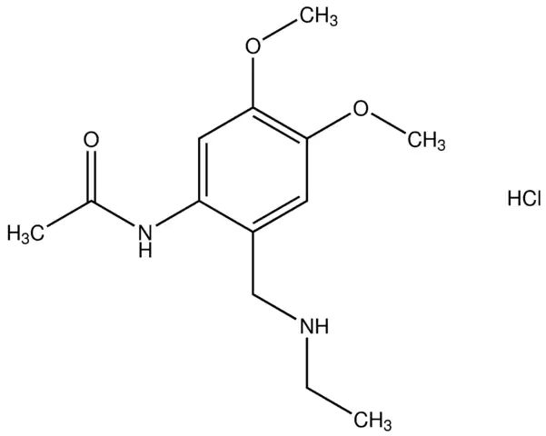 N-{2-[(ethylamino)methyl]-4,5-dimethoxyphenyl}acetamide hydrochloride