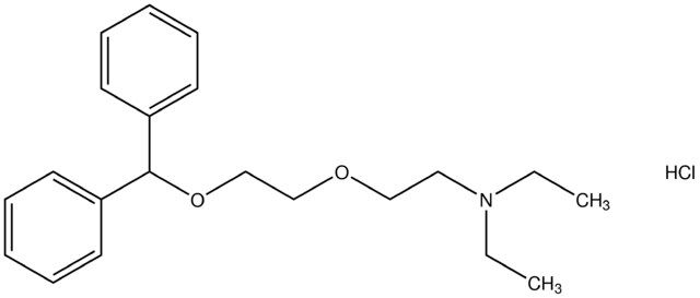 N-{2-[2-(benzhydryloxy)ethoxy]ethyl}-N,N-diethylamine hydrochloride