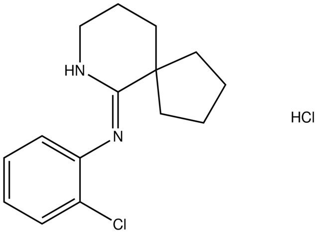 N-[(6Z)-7-azaspiro[4.5]dec-6-ylidene]-2-chloroaniline hydrochloride