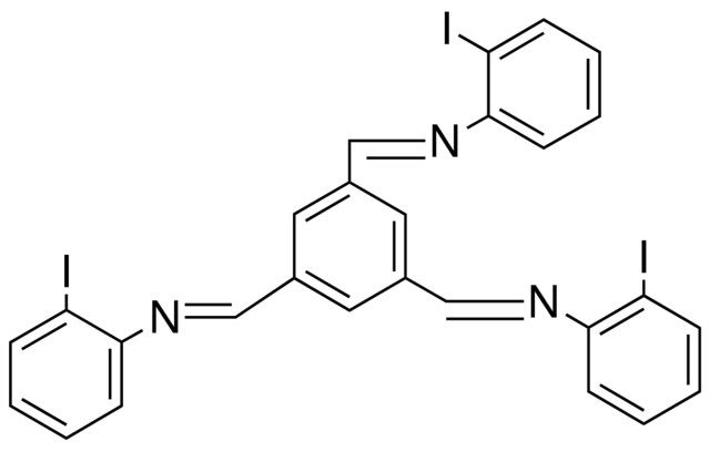 N-[(E)-(3,5-BIS{(E)-[(2-IODOPHENYL)IMINO]METHYL}PHENYL)METHYLIDENE]-2-IODOANILINE