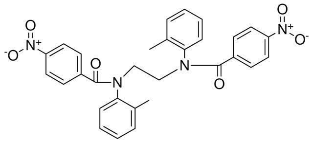 N-{2-[2-METHYL(4-NITROBENZOYL)ANILINO]ETHYL}-N-(2-METHYLPHENYL)-4-NITROBENZAMIDE