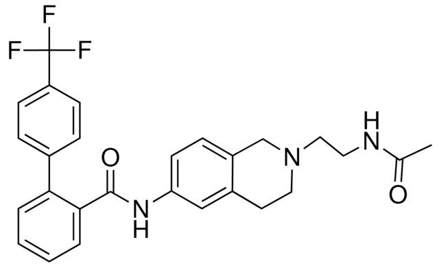 N-[2-[2-(ACETYLAMINO)ETHYL]-1,2,3,4-TETRAHYDRO-6-ISOQUINOLINYL]-4'-(TRIFLUOROMETHYL)[1,1'-BIPHENYL]-2-CARBOXAMIDE