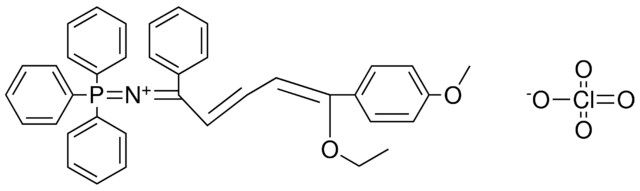 N-[(4Z)-5-ETHOXY-5-(4-METHOXYPHENYL)-1-PHENYL-2,4-PENTADIENYLIDENE](TRIPHENYL)PHOSPHORANIMINIUM PERCHLORATE