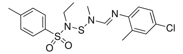 N-{[{(E)-[(4-Chloro-2-methylphenyl)imino]methyl}(methyl)amino]sulfanyl}-N-ethyl-4-methylbenzenesulfonamide