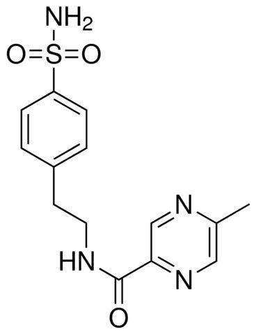 N-{2-[4-(aminosulfonyl)phenyl]ethyl}-5-methyl-2-pyrazinecarboxamide