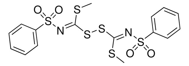 N-[(E)-(Methylsulfanyl)({(E)-(methylsulfanyl)[(phenylsulfonyl)imino]methyl}disulfanyl)methylidene]benzenesulfonamide