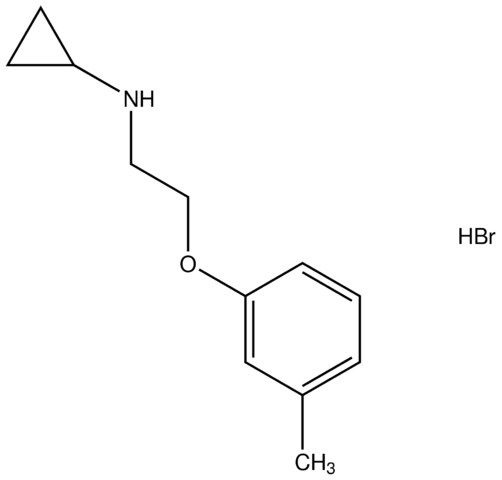 N-[2-(3-methylphenoxy)ethyl]cyclopropanamine hydrobromide