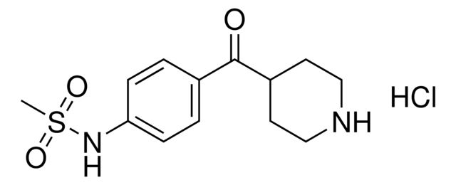 N-[4-(4-Piperidinylcarbonyl)phenyl]methanesulfonamide hydrochloride