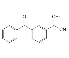 2-(3-Benzoylphenyl)propionitrile