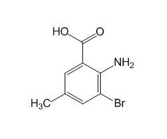 2-Amino-3-bromo-5-methylbenzoic Acid