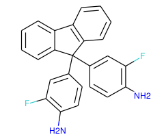 9,9-Bis(4-amino-3-fluorophenyl)fluorene