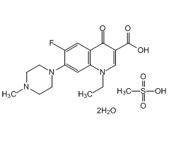 Pefloxacin mesylate dihydrate