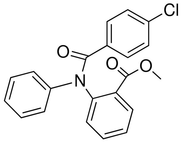 METHYL N-(4-CHLOROBENZOYL)-N-PHENYLANTHRANILATE