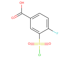 3-(chlorosulfonyl)-4-fluorobenzoic acid