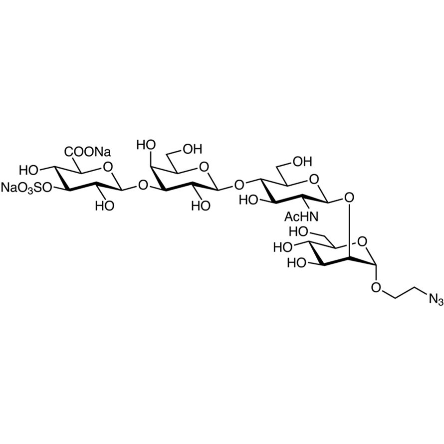 GlcA[3S]β(1-3)Galβ(1-4)GlcNAcβ(1-2)Man-α-ethylazide