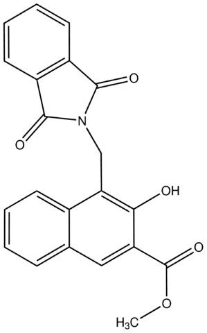 Methyl 4-((1,3-dioxoisoindolin-2-yl)methyl)-3-hydroxy-2-naphthoate