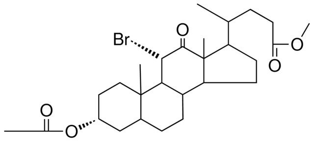 METHYL 3ALPHA-ACETOXY-11ALPHA-BROMO-12-OXOCHOLANATE