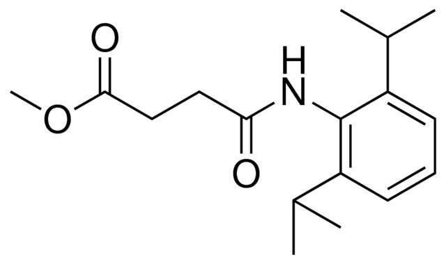 METHYL 4-(2,6-DIISOPROPYLANILINO)-4-OXOBUTANOATE