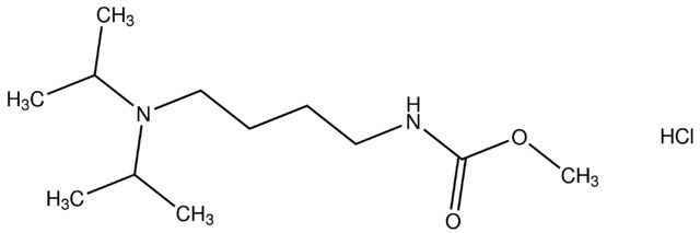 methyl 4-(diisopropylamino)butylcarbamate hydrochloride