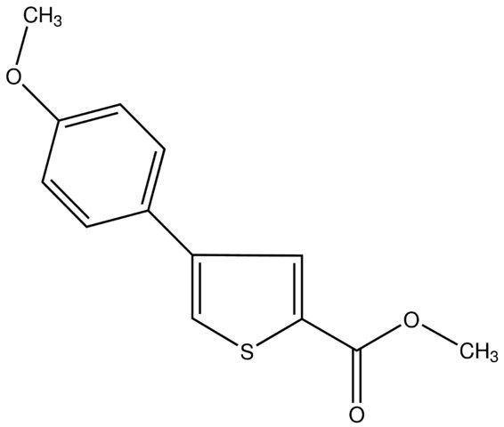 Methyl 4-(4-methoxyphenyl)thiophene-2-carboxylate