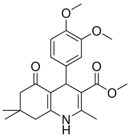 METHYL 4-(3,4-DIMETHOXYPHENYL)-2,7,7-TRIMETHYL-5-OXO-1,4,5,6,7,8-HEXAHYDRO-3-QUINOLINECARBOXYLATE