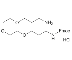 Fmoc-1-amino-4,7,10-trioxa-13-tridecanamine hydrochloride