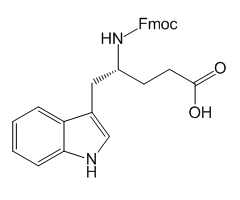 (R)-Fmoc-4-amino-5-(3-indolyl)pentanoic acid