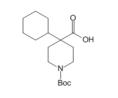 Boc-4-cyclohexyl-piperidine-4-carboxylic acid