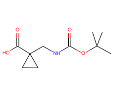 1-Bocaminomethyl-cyclopropanecarboxylic acid