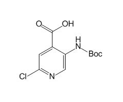 5-Boc-amino-2-chloropyridine-4-carboxylic acid