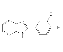 2-(3-Chloro-4-fluorophenyl)indole