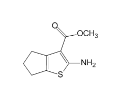 2-Amino-5,6-dihydro-4H-cyclopenta[b]thiophene-3-carboxylic acid methyl ester