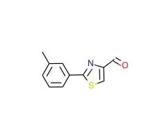 2-m-tolylthiazole-4-carbaldehyde