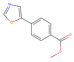 methyl 4-(oxazol-5-yl)benzoate