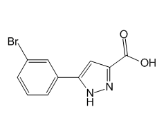 5-(3-Bromophenyl)-1H-pyrazole-3-carboxylic acid