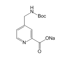 4-(Boc-aminomethyl)pyridine-2-carboxylate sodium