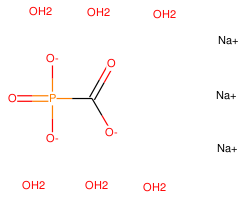 Sodium phosphonoformate tribasic hexahydrate