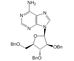 9-(2',3',5'-Tri-O-benzyl--D-arabinofuranosyl)adenine