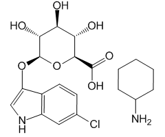 (6-Chloro-3-indolyl)--D-glucuronide cyclohexylammonium salt