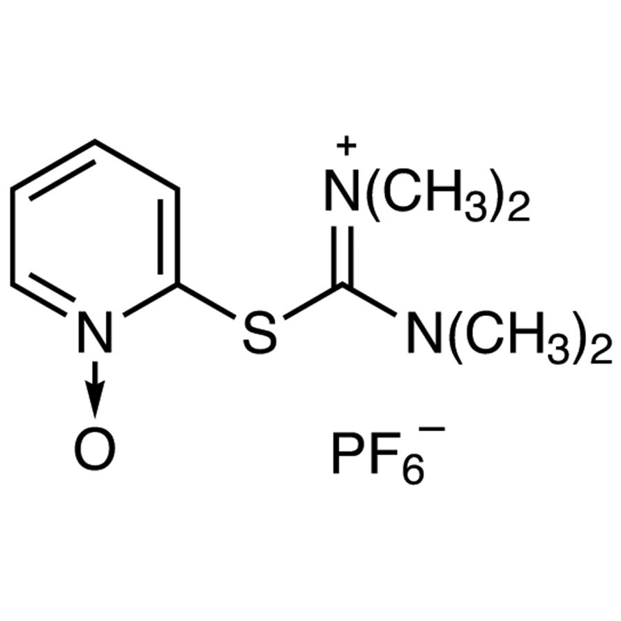 N,N,N',N'-Tetramethyl-S-(1-oxido-2-pyridyl)thiouronium Hexafluorophosphate