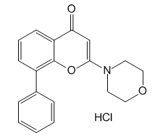 2-Morpholino-8-phenylchromone