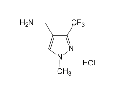 (3-(Trifluoromethyl)-1-methyl-1H-pyrazol-4-yl)methanamine hydrochloride